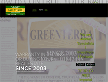 Tablet Screenshot of greenterra.org